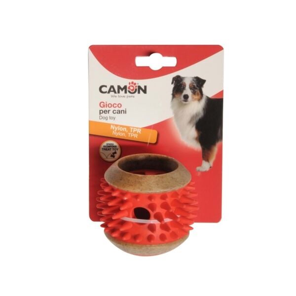 Dog toy - Nylon spiked treat toy, approx. 8cm