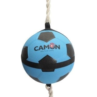 CAMON Soccer BALL for Dogs with Rope Handles köpek oyuncağı