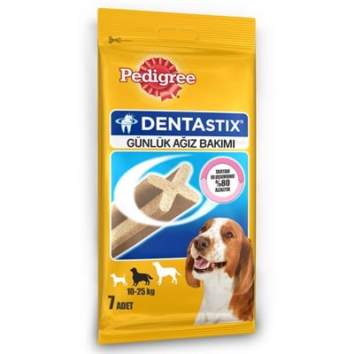 VıtamınPedigree Dentastix Orta Boy Köpek Ödülü 7 li Paket 180 gr