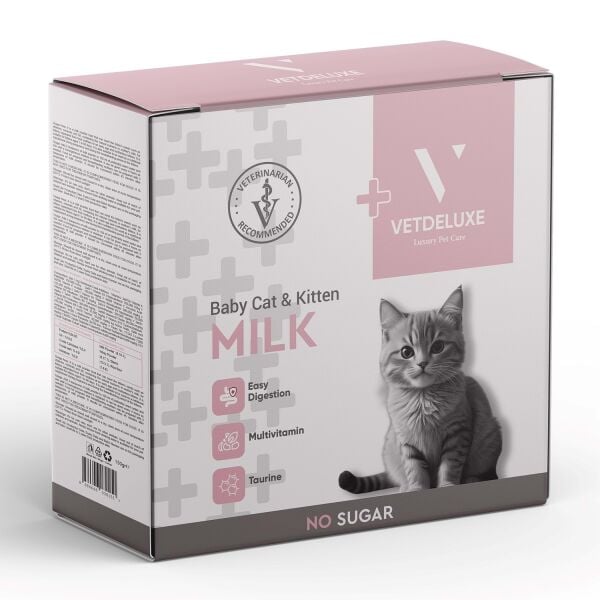 VETDELUXE Kedi Süt Tozu
