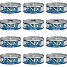 N&D Balkabak Morina&Karides Kitten Konserve 12Adet