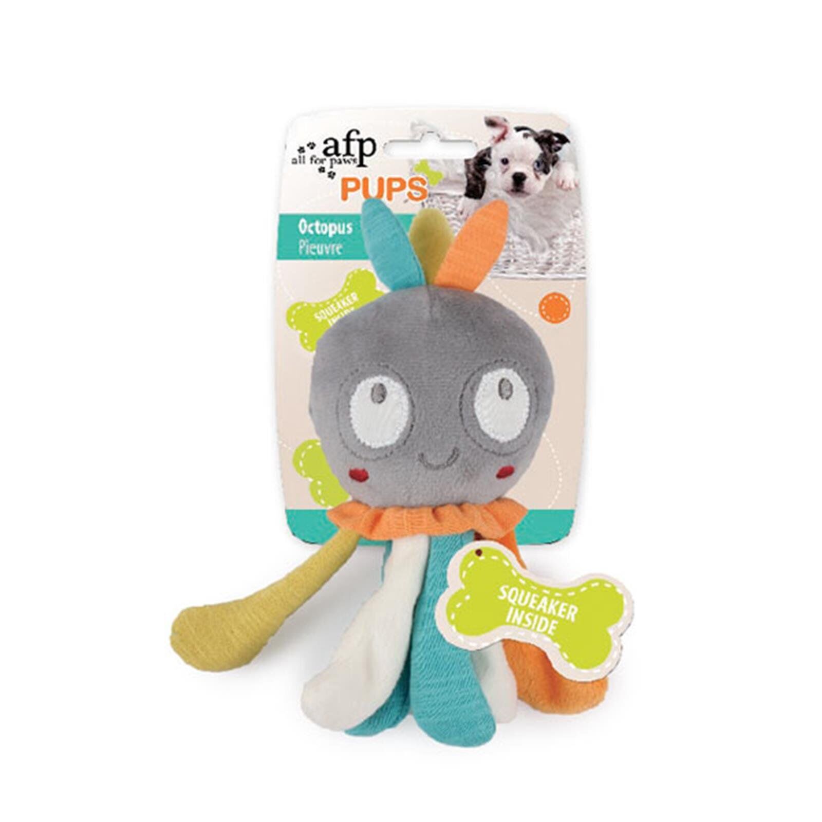 Afp Pups - Octopus Peluş Ahtapot Yavru Köpek Oyuncağı