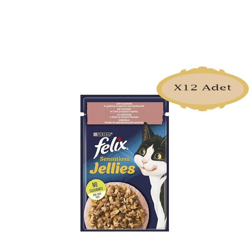 Felix Sensation Somon & Karidesli YaşMama 85 GRx12