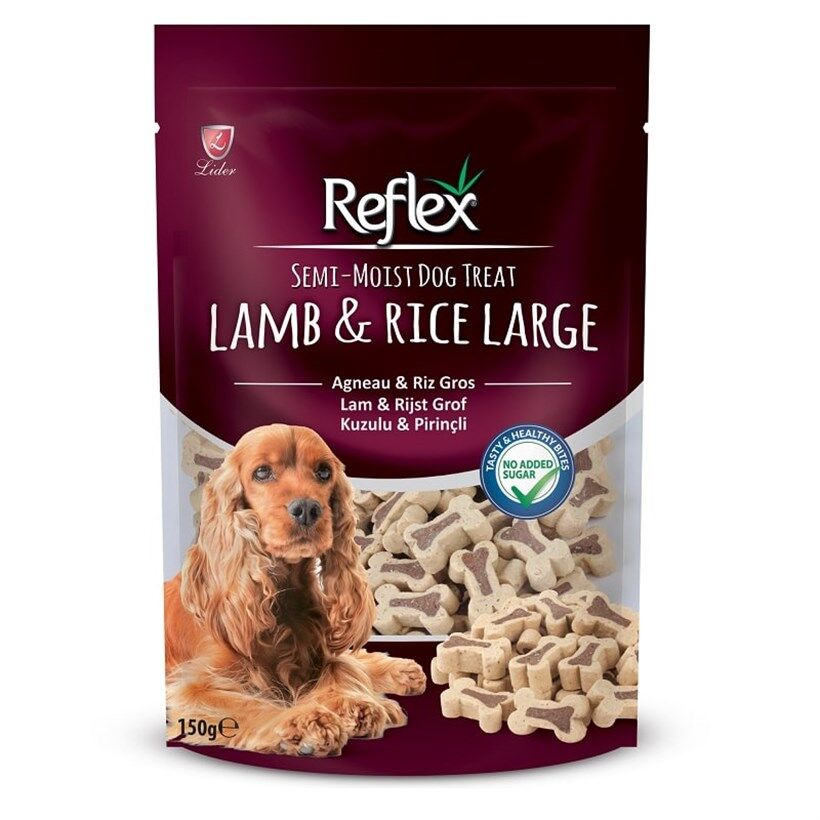 Reflex Semi-Moist Large Bones Kuzulu Köpek Ödül Maması 150 Gr