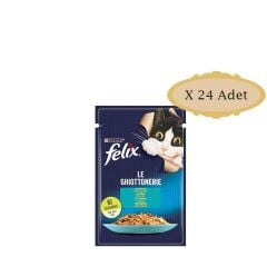 Felix Ton Balıklı Yetişkin Kedi Pouch 85Gr X 24