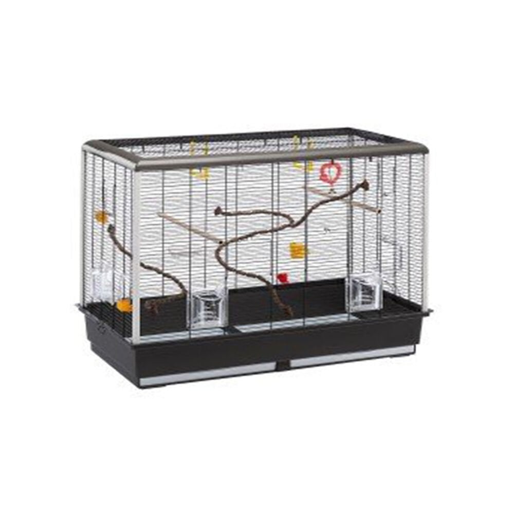 Ferplast Piano 6 Kuş Kafesi Siyah