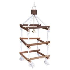 Trixie Kuş Tüneği Doğal İpli Kule 51 Cm
