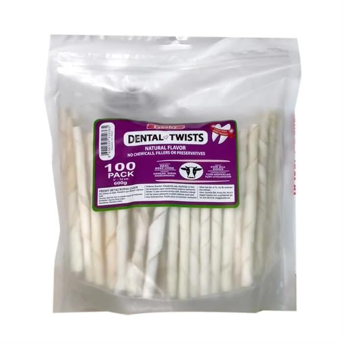Freshy Beyaz Dental Burgu 100Lu Paket 13Cm