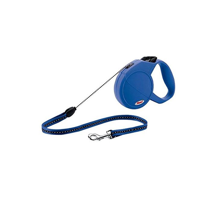 Flexi New Classic İpli Medium Otomatik Gezdirme 8 Mtr Mavi