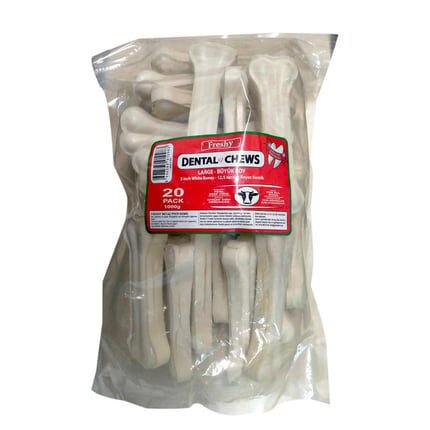 Freshy Beyaz Dental Kemik 20Li Paket 12.5Cm