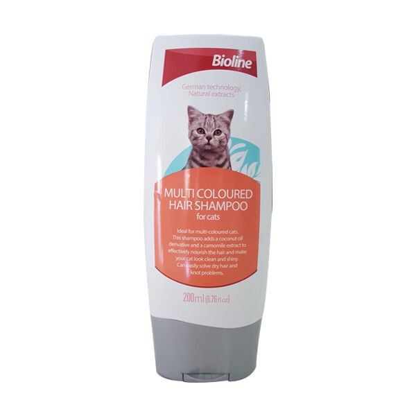 Bioline Kedi Şampuanı Çok Renkli Kediler İçin 200 Ml