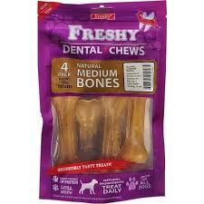Freshy Naturel Dental Kemik 4Lü Paket 10Cm