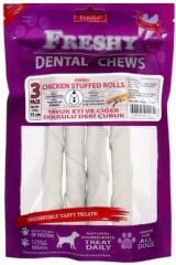 Freshy Tavuk Eti Ve Ciğeri Dolgulu Jumbo Deri Çubuk 120g