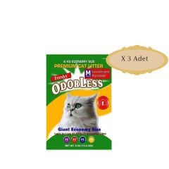 Freshy Odorless Kedi Kumu M Micro 6Kg X 3 Adet