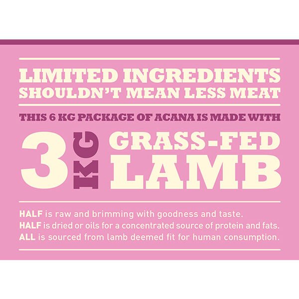 Acana Grass-Fed Kuzulu Tahılsız Köpek Maması 2 kg