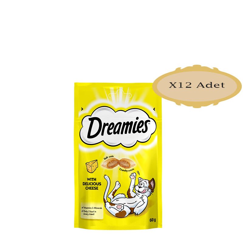 Dreamies Peynirli Kedi Ödülü 60 Gr x 12 Adet