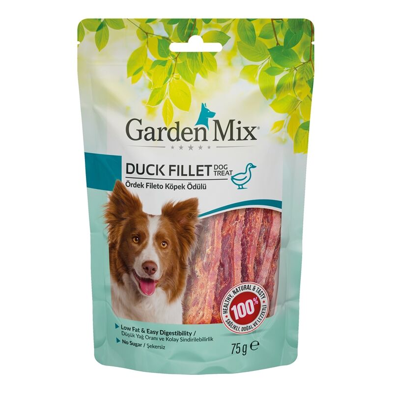 Garden Mıx Ördekli Fileto Köpek Ödülü 75 gr