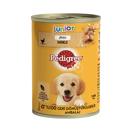 Pedigee Yavru Tavuklu Konserve Köpek Maması 400 Gr 12 adet