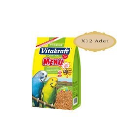 Vitakraft Menu Vital Ballı Muhabbet Yemi 500Gr X 12  Adet