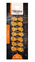 M-Pets Trusty Chicken Tatlı Patatesli Köpek Kemiği 7cm 140gr 7li Paket