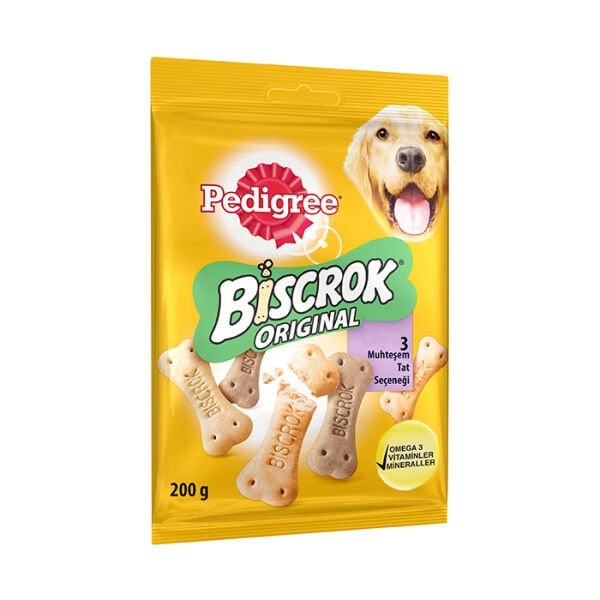 Pedigree Biscrok Köpek Ödül Bisküvisi 200 grX 5 adet