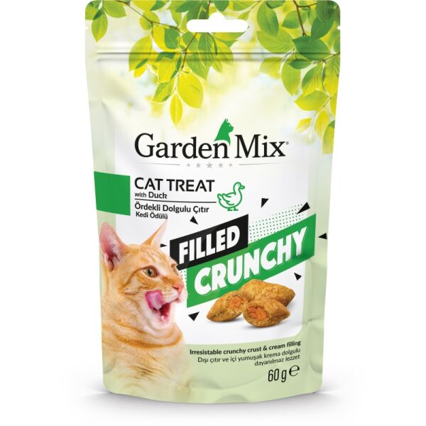 Gardenmıx Ördekli İçi Dolgulu Kedi Ödülü 60 gr