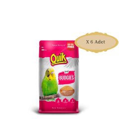 Quik Muhabbet Kuşu Yemi 500 gr x 6 Adet