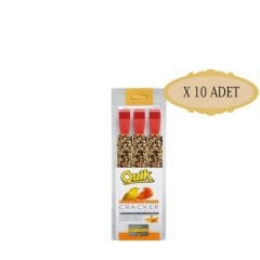 Quik Ballı ve Yumurtalı Kanarya Krakeri 3lü X 10 Adet