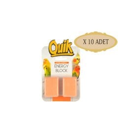 Quik Kuşlar için Gaga Taşı Enerji Blok 2 li X 10 Adet