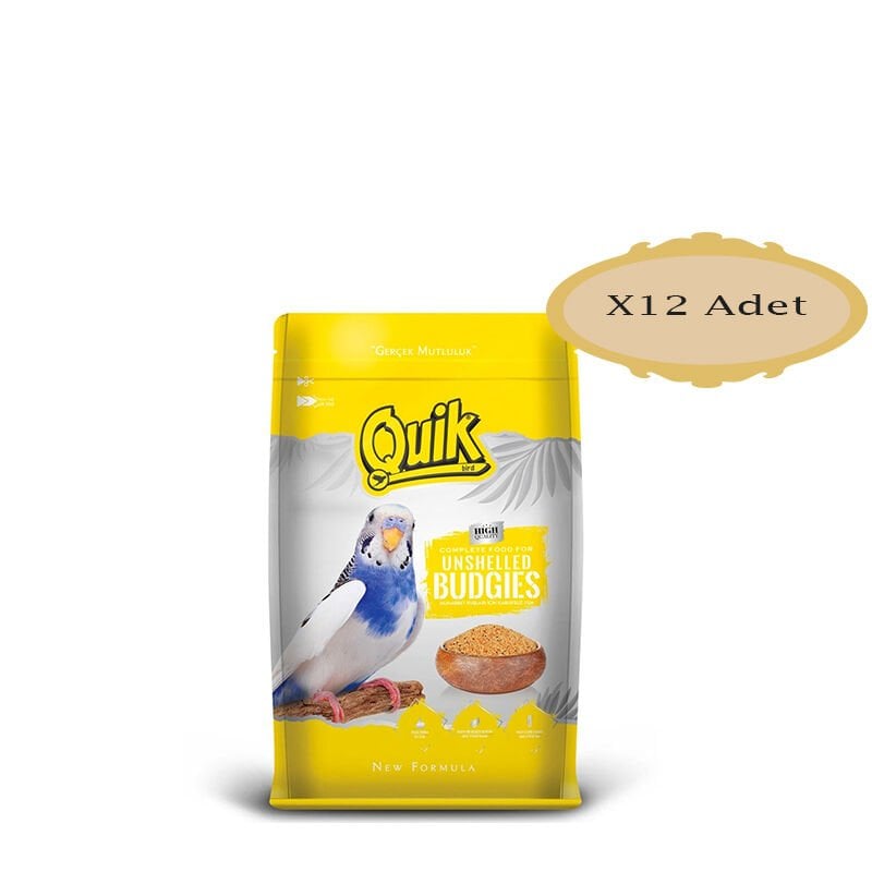 Quik Special Kabuksuz Kuş Yemi 400 gr x 12 Adet