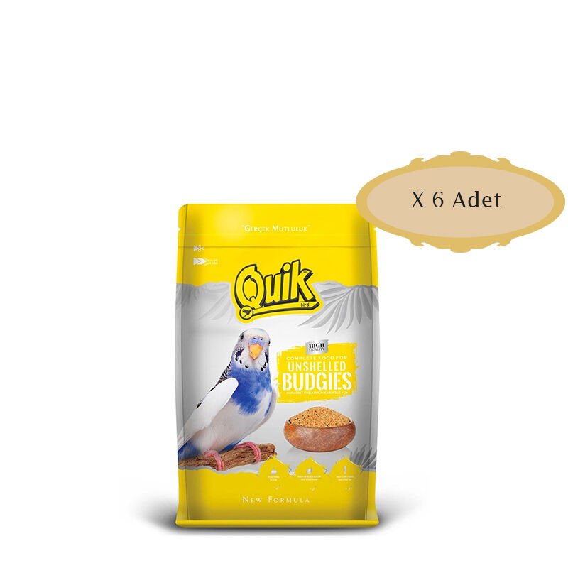 Quik Special Kabuksuz Kuş Yemi 400 gr x 6 Adet