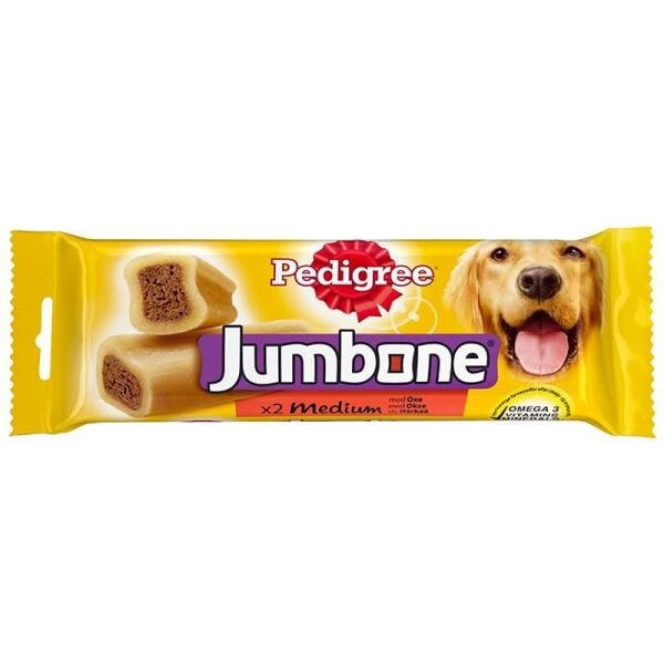 Pedigree Jumbone Medium Sığır Etli Köpek Ödülü 180 Gr