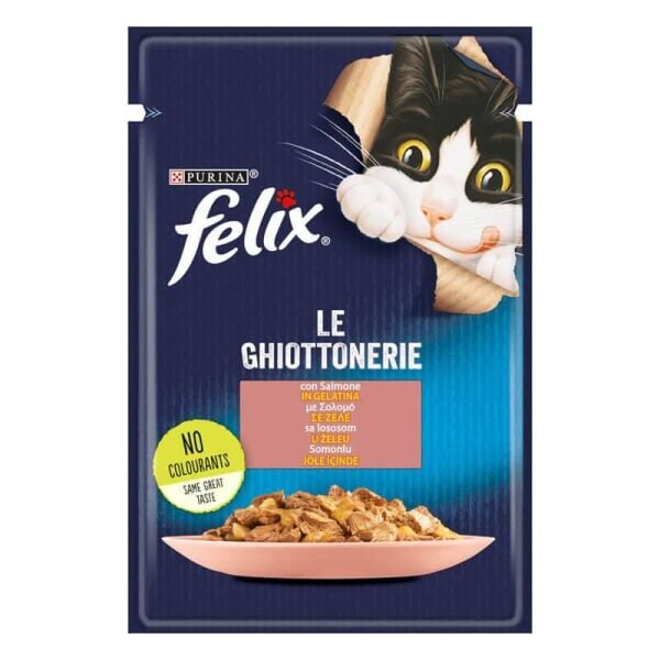 Felix Somonlu Yaş Kedi Konservesi 85Gr X 12