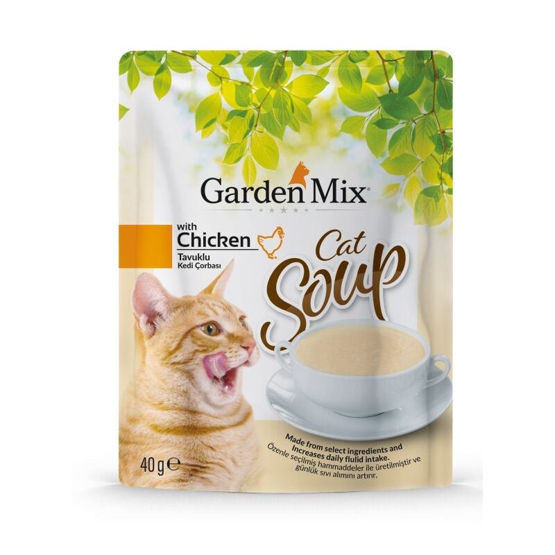 Garden Mıx Tavuklu Kedi Çorbasuı 40 gr