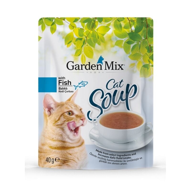 Garden Mıx Balıklı Kedi Çorbası 40 gr 585-02