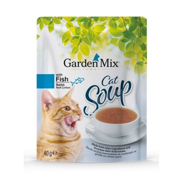 Garden Mıx Balıklı Kedi Çorbası 40 gr 585-02
