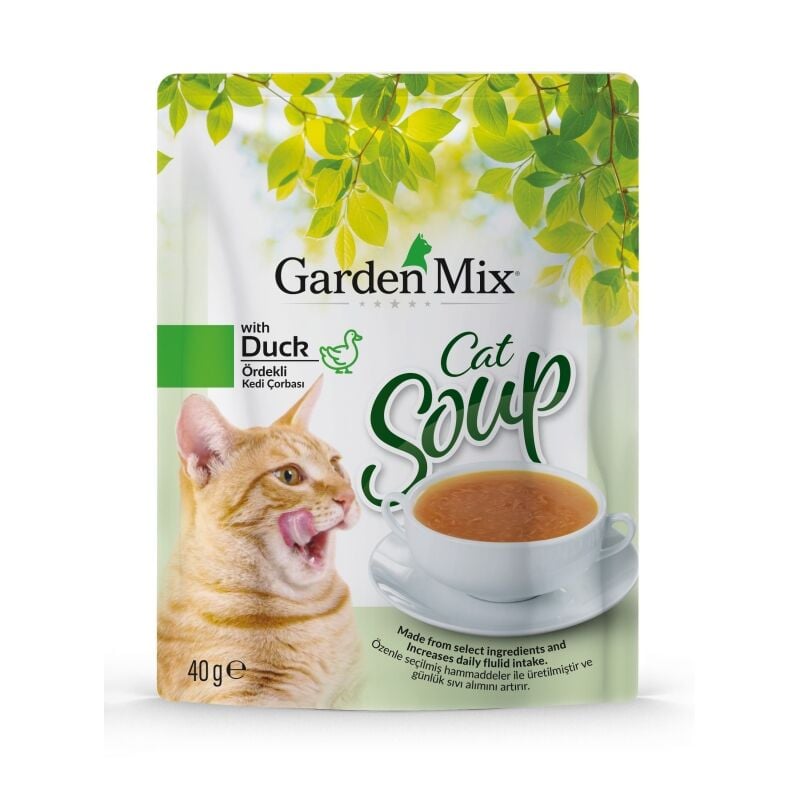 Garden Mıx Ördekli  Kedi Çorbası 40 gr