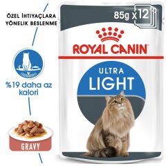 Royal Canin Ultra Light Kedi Konservesi 85Gr