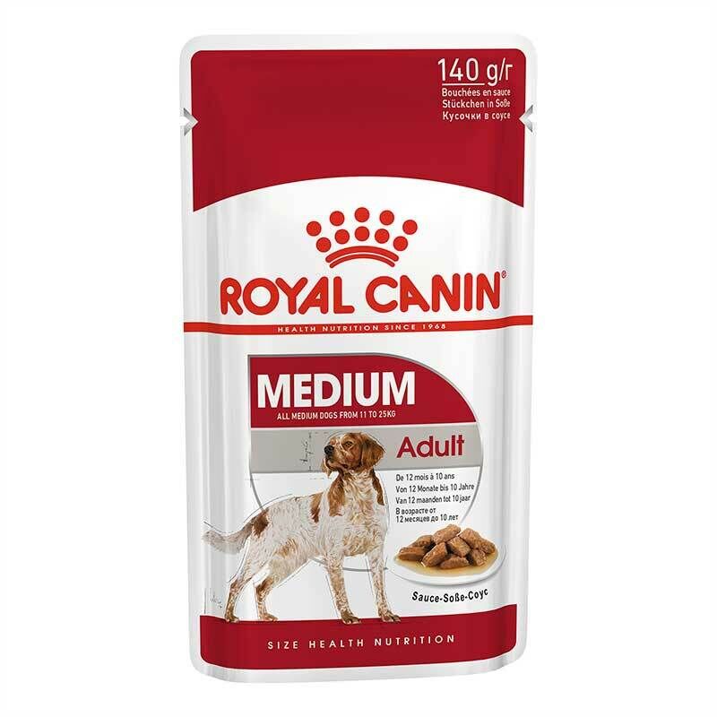 Royal Canin Medium Adult Köpek Pouch Konserve 140gr