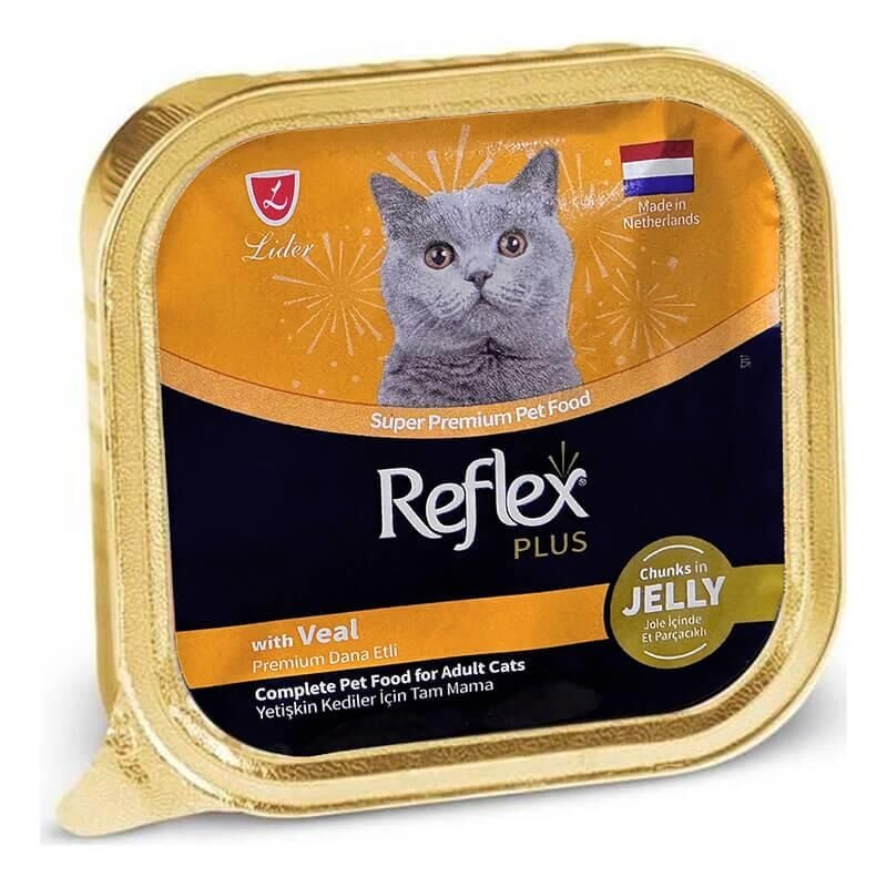 Ref.Plus Alut.Jöle İçin.Et Parç.Dana Et.85 Gr Kedi  Rfk-71