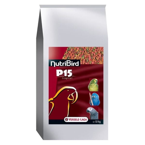 Versele Laga Nutribird P15 Pelet Tropical Papağan Yemi 10 Kg