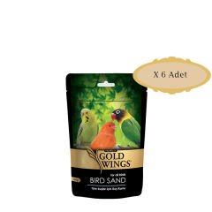 Gold Wings Premium Kuş Kumu 250 Gr X 6 Adet