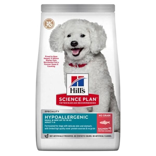Hill's Hypoallergenic Yetişkin Mini Irk Somonlu Köpek Maması 6 Kg