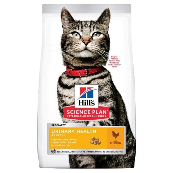 Hills Urinary İdrar Yolu Destekleyici Tavuklu Yetişkin Kedi Maması 1,5 Kg