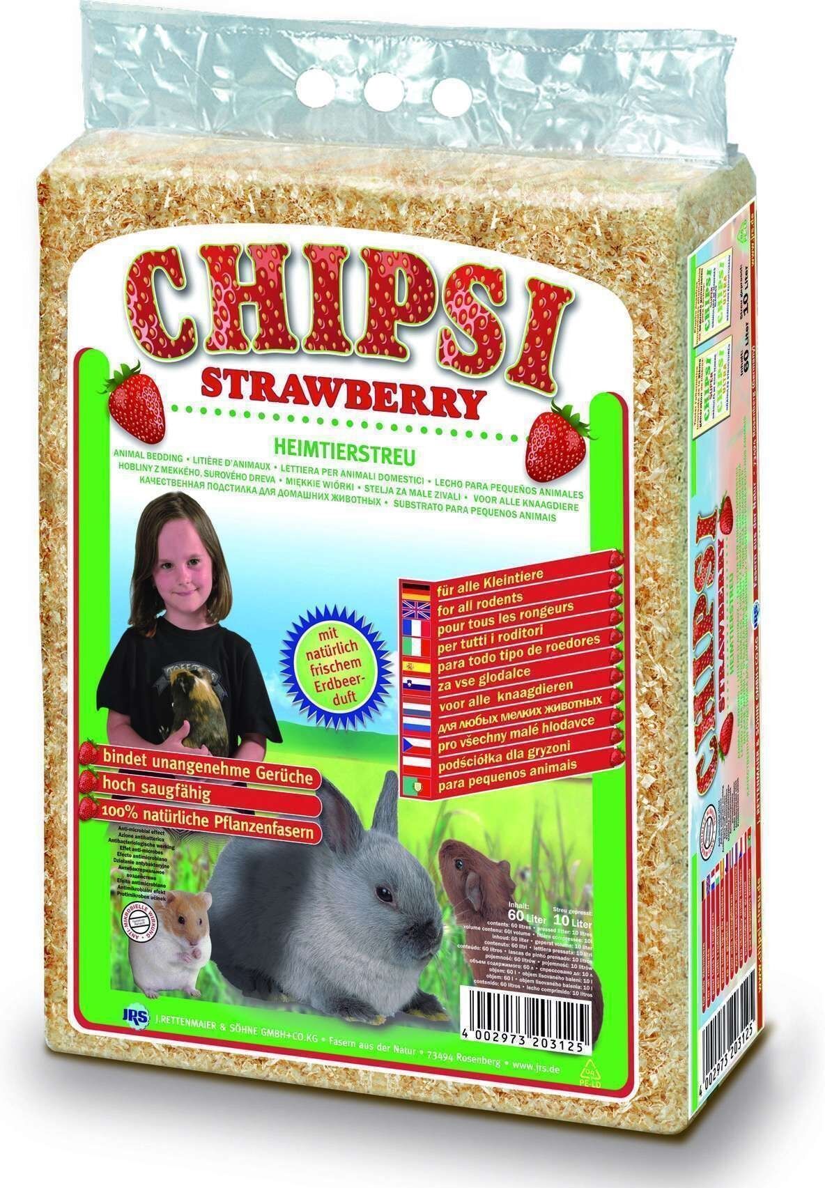 Chipsi Hamster Talaşı Çilekli 60 Lt