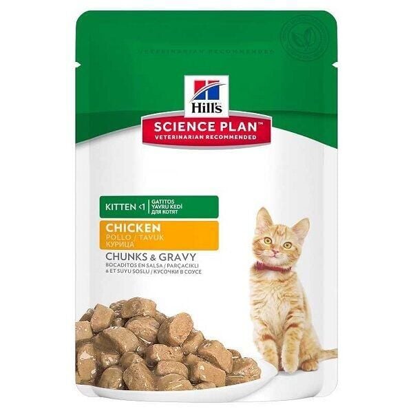 Hills Gravy Kitten Yavru Kedi Konservesi 85g x12