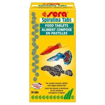 Sera Spirulina Tabs Balık Yemi 24 Tablet