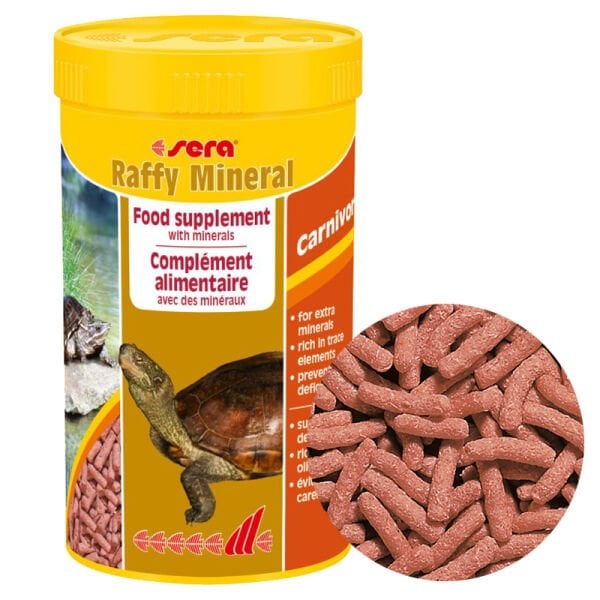 Sera Raffy Mineral Kaplumbağa ve Sürüngen Mineral Katkılı Yem 1000 ml