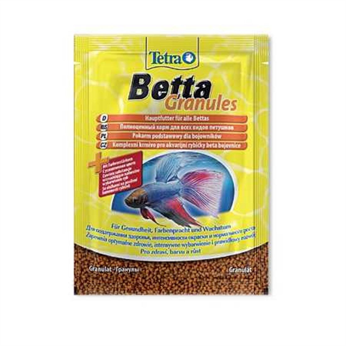Tetra Betta Granules Beta Balıkları için Granül Yem 5 Gr