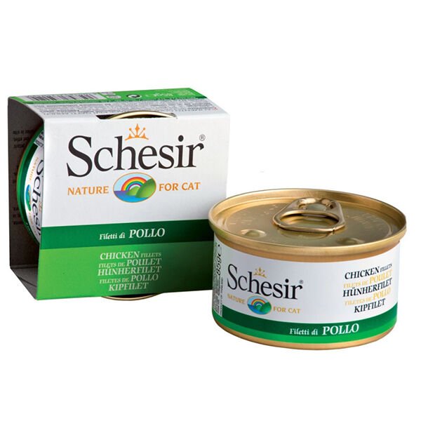 Schesir Jel Tavuk Fileto Kedi Konservesi 85 gr